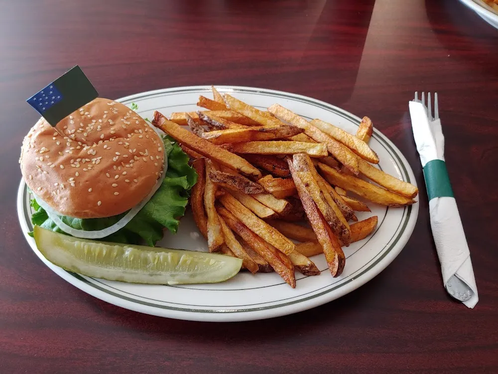 Green Mountain Boy Burger